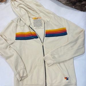 Aviator Nation Zip-Up Hoodie XL